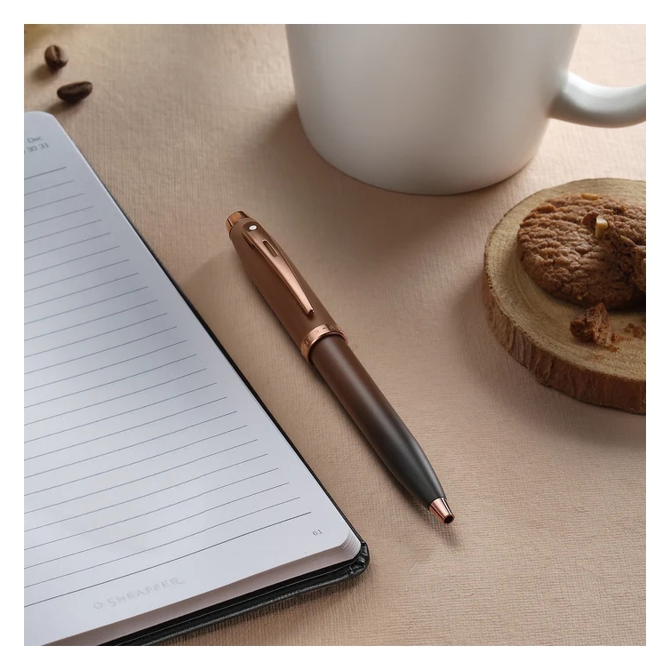 Sheaffer 100 Coffee Edition Guľôčkové pero matné hnedé Sheaffer - 2