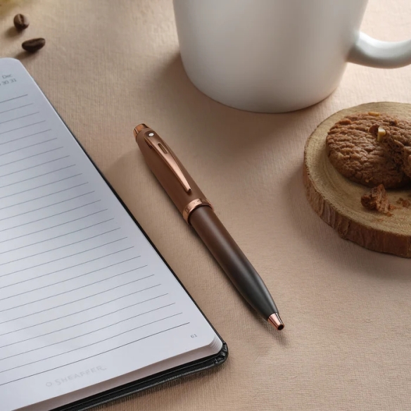 Sheaffer 100 Coffee Edition Guľôčkové pero matné hnedé Sheaffer - 2