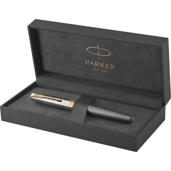 Sonnet SE Ancient China 18K Roller grey Parker - 5