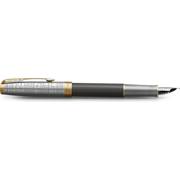 Sonnet SE Ancient China 18K Fountain pen grey Parker - 3