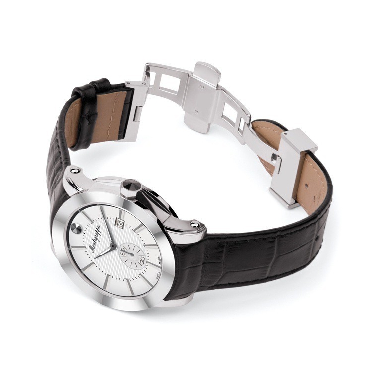 NeroUno Quartz Hodinky Steel Silver Dial MONTEGRAPPA - 1