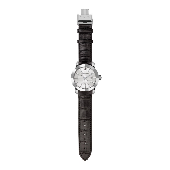NeroUno Quartz Hodinky Steel Silver Dial MONTEGRAPPA - 2