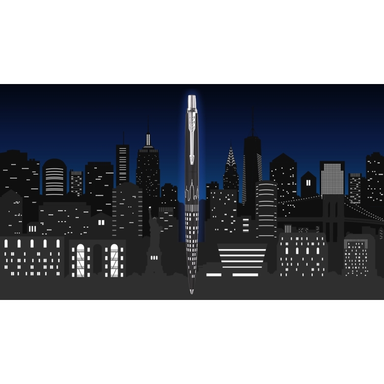 Jotter Global Icons New York Black CT Ballpoint pen Parker - 5