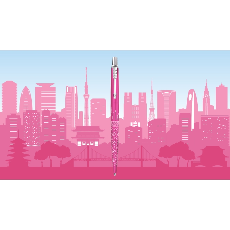 Jotter Global Icons Tokyo SE CT Guľôčkové pero ružové Parker - 4