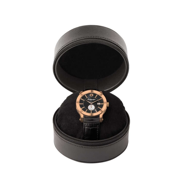 NeroUno Quartz Hodinky Rose Gold Black Dial MONTEGRAPPA - 3