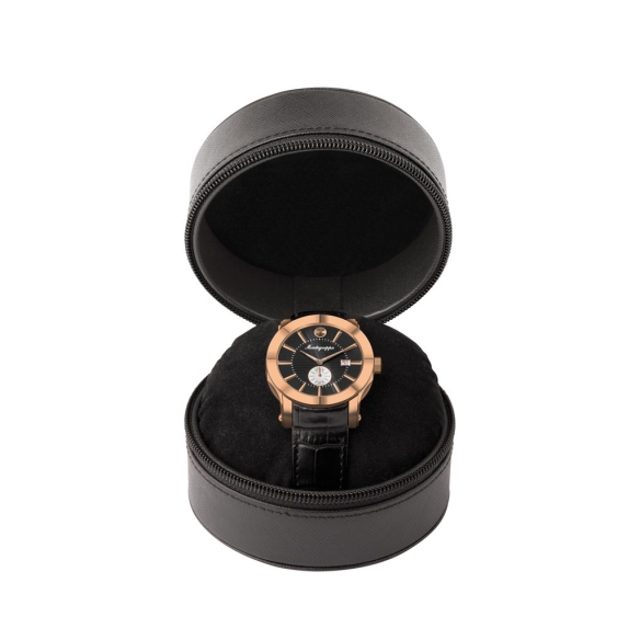 NeroUno Quartz Hodinky Rose Gold Black Dial MONTEGRAPPA - 3