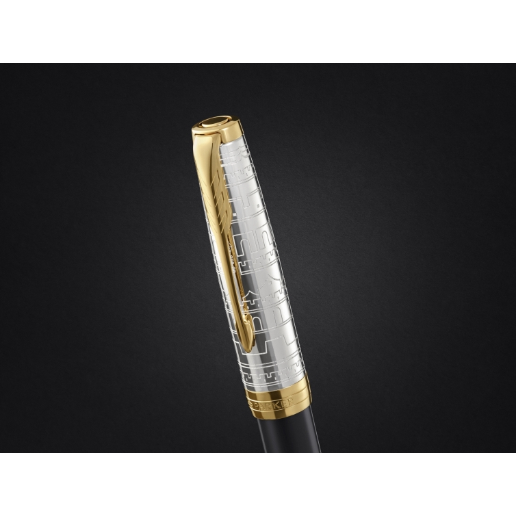 Sonnet SE Ancient China 18K Füllfederhalter grau Parker - 8