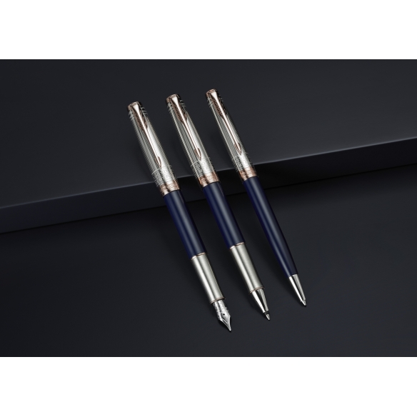 Sonnet SE Mount Fuji PGT 18kt Fountain pen blue Parker - 7
