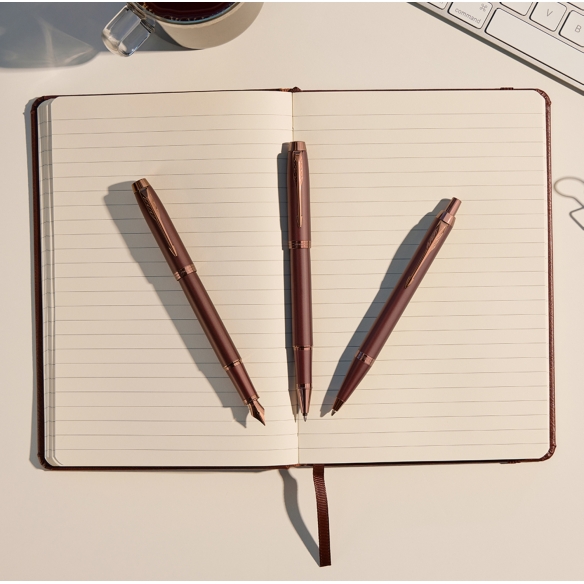 IM Monochrome Ballpoint Pen burgundy Parker - 3