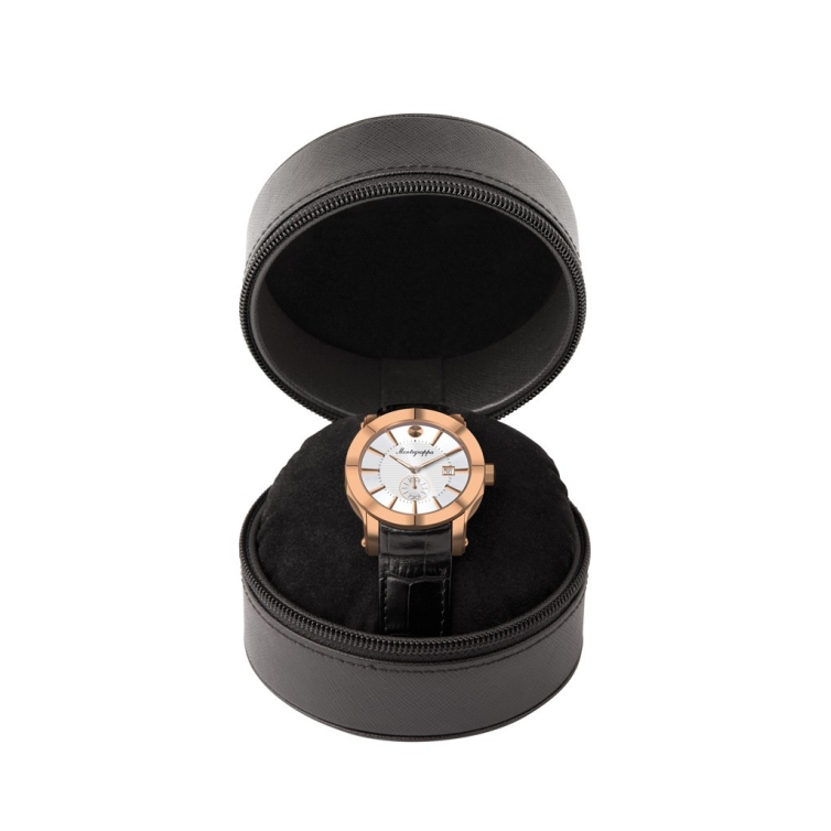 NeroUno Quartz Hodinky Rose Gold Silver Dial MONTEGRAPPA - 3