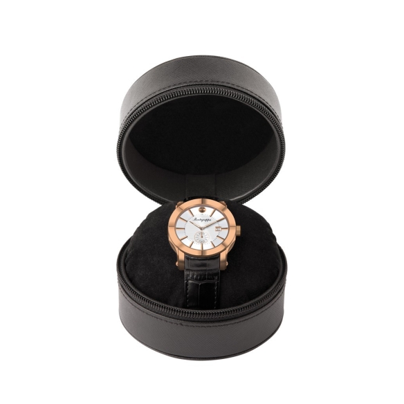 NeroUno Quartz Hodinky Rose Gold Silver Dial MONTEGRAPPA - 3