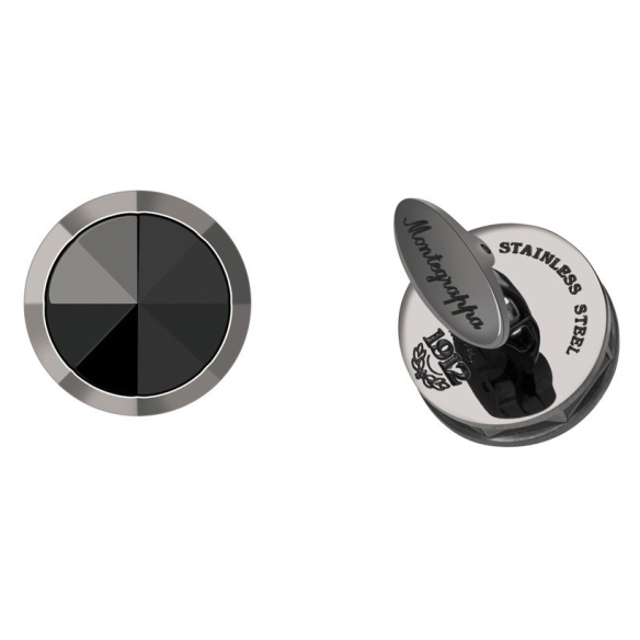 NeroUno Linea Manžetové Gombíky Onyx MONTEGRAPPA - 1