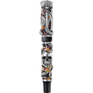 Chaos Limited Edition Sterling Silver Fountain Pen Montegrappa - 1