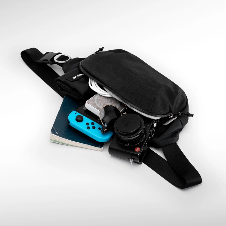 Urban Sling Mini 4L Ľadvinka čierna Orbitkey - 5