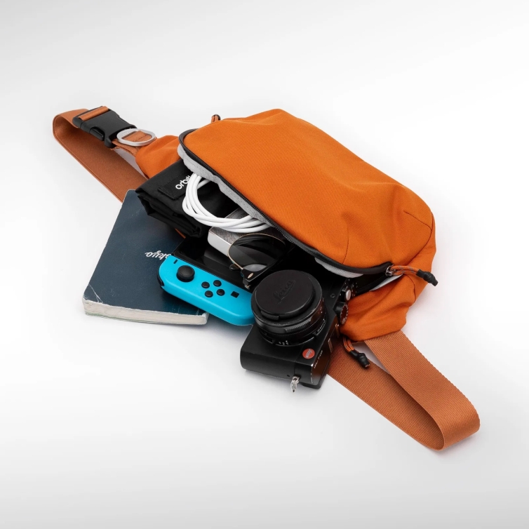 Urban Sling Mini 4L Ľadvinka terracota Orbitkey - 5