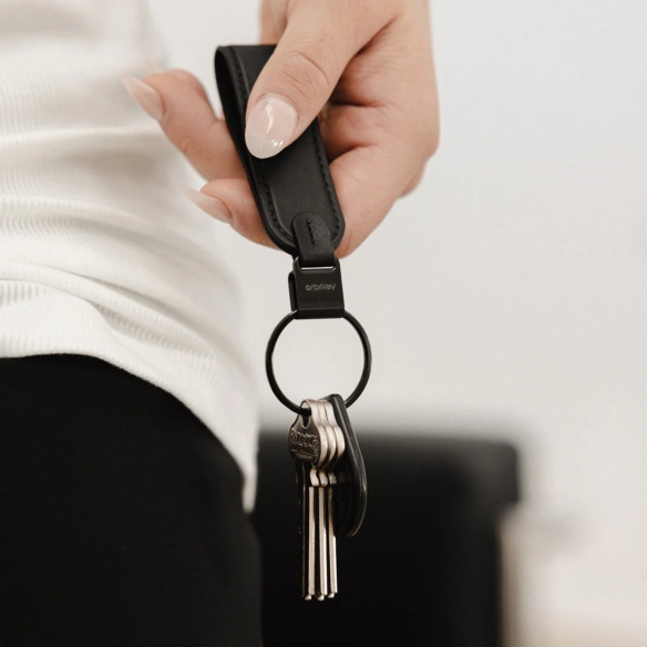 Loop Kľúčenka čierna Orbitkey - 4