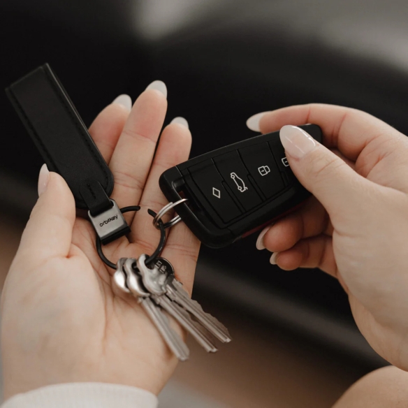 Loop Keychain black Orbitkey - 5