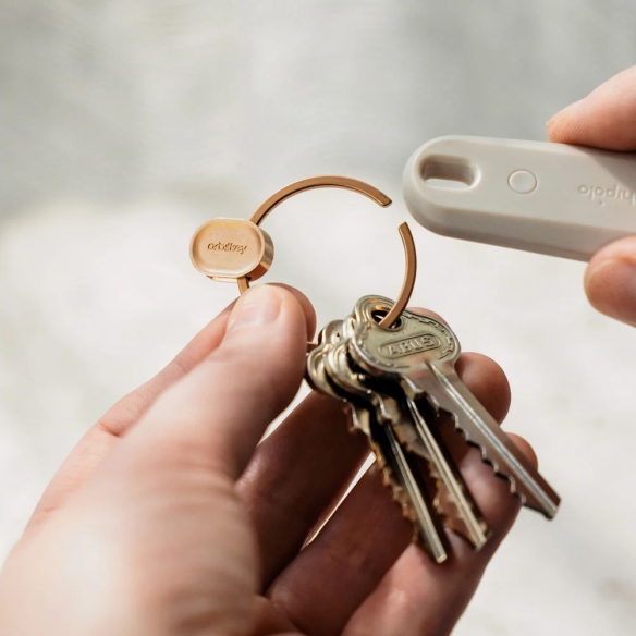 Llavero V2 oro rosa Orbitkey - 6