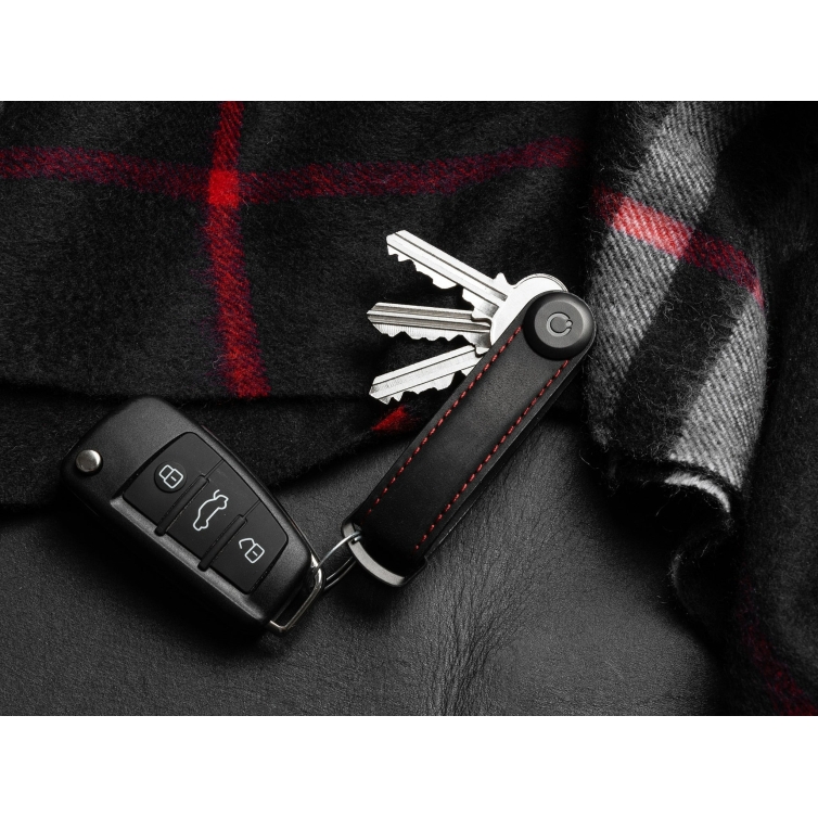 2.0 Crazy Horse Kľúčenka black and red Orbitkey - 6
