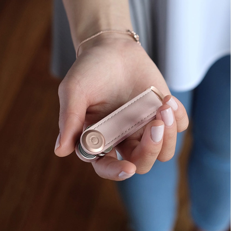 2.0 kulcstartó pirosító és rózsaarany Orbitkey - 4