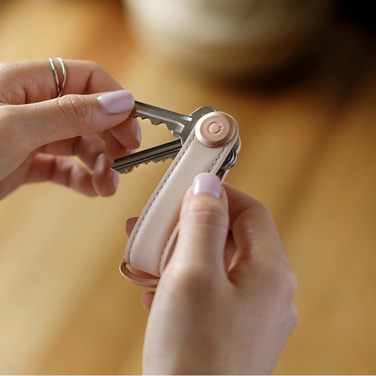 2.0 Organizzatore di chiavi arrossire e oro rosa Orbitkey - 5