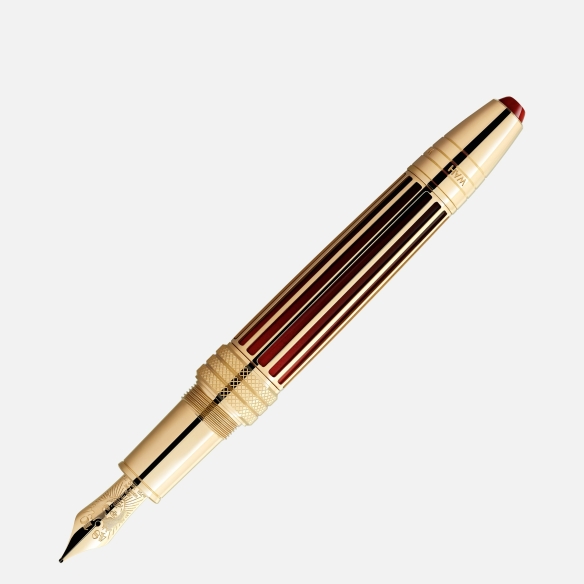 copy of Meisterstück Glacier Doué Fountain pen blue Montblanc - 2
