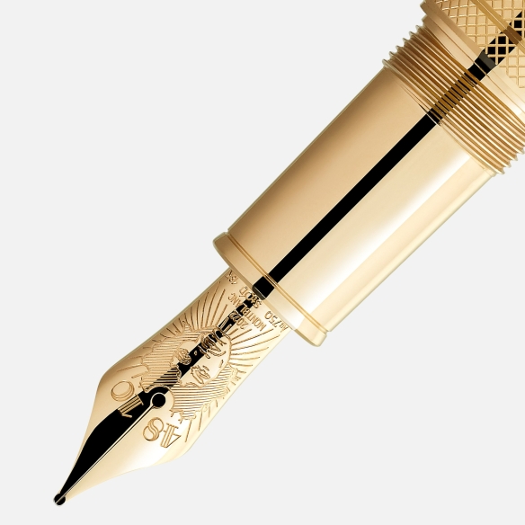 copy of Meisterstück Glacier Doué Fountain pen blue Montblanc - 4