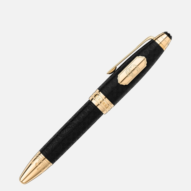 copy of Meisterstück Glacier Doué Fountain pen blue Montblanc - 4