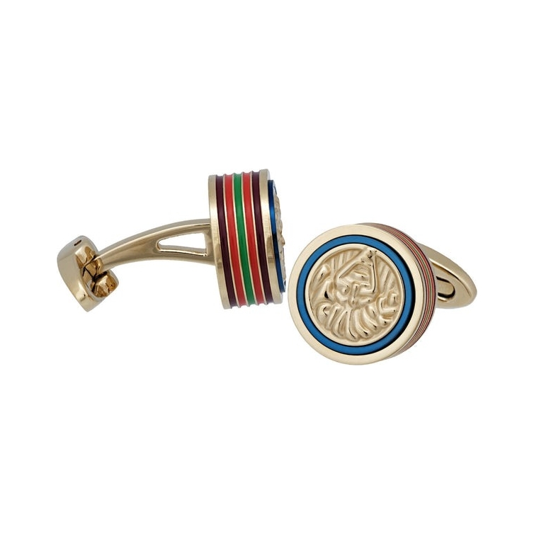 DC Comics Villains Joker Cufflinks gold Montegrappa - 1