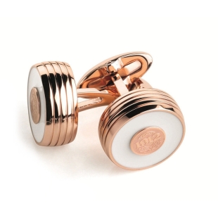 Piacere Manžetové gombíky rose gold white Montegrappa - 1