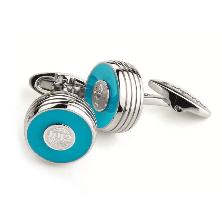 Piacere Manschettknappar cyan Montegrappa - 1