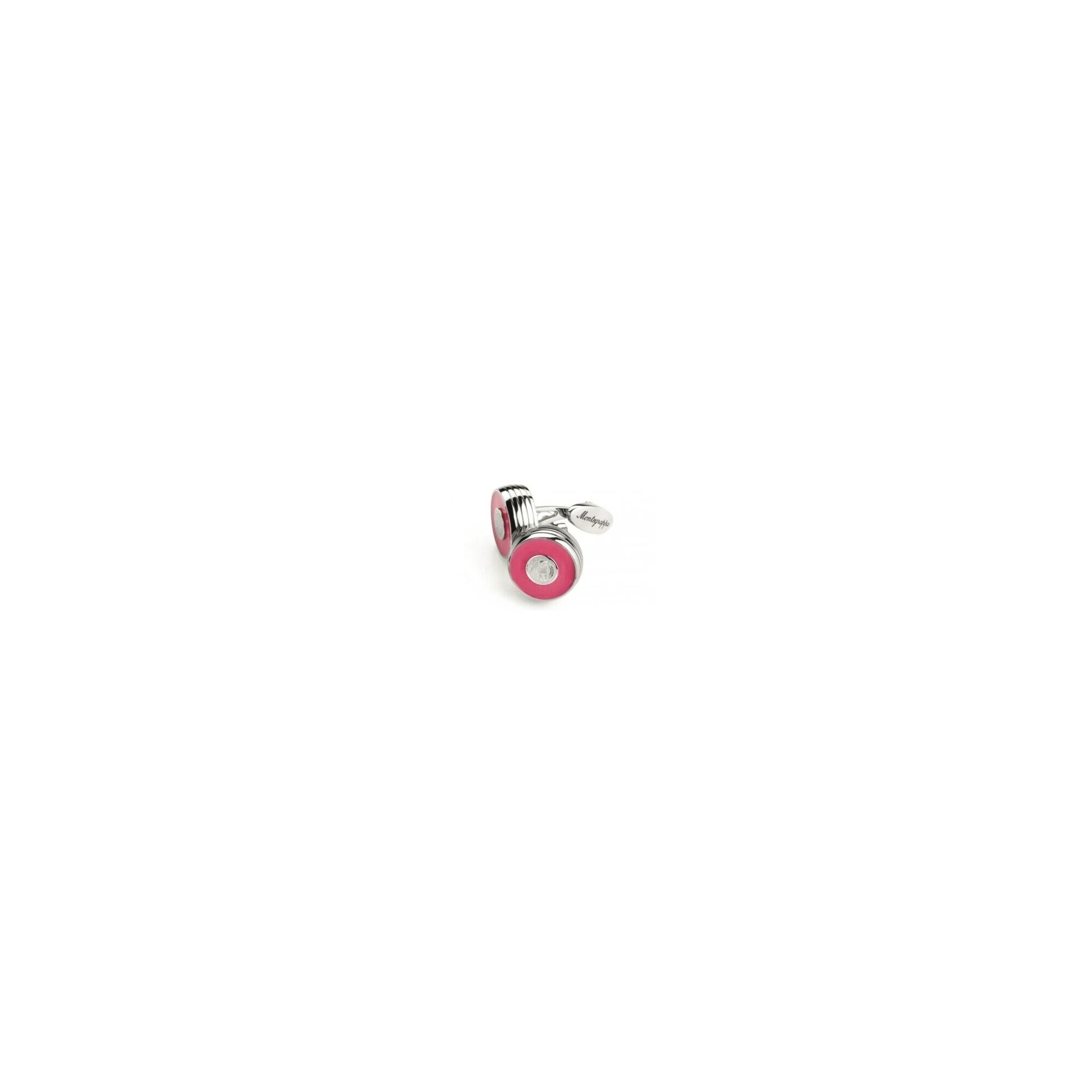 Montegrappa - Piacere Cufflinks Steel Pink