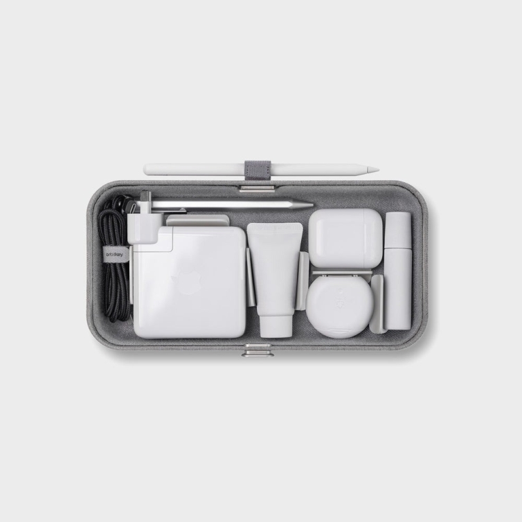 Nest V2 Puzdro a bezdrôtová nabíjačka ash Orbitkey - 5