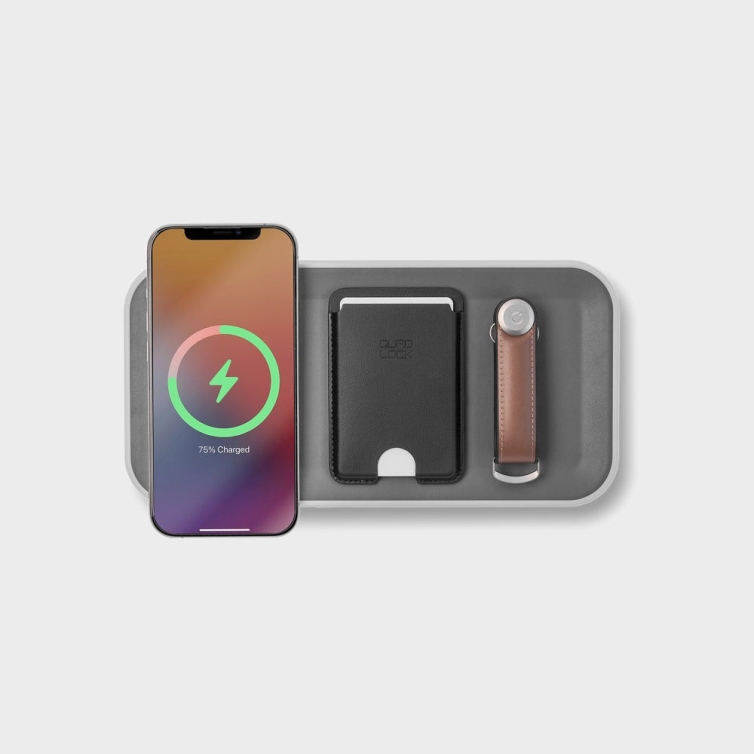 Nest V2 Puzdro a bezdrôtová nabíjačka ash Orbitkey - 6