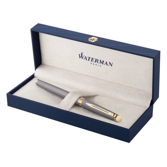 Hémisphére The Understated Edit Stone Grey GT Fountain Pen Waterman - 5