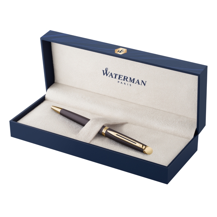 Hémisphére The Understated Edit Lava Black GT Ballpoint Pen Waterman - 3