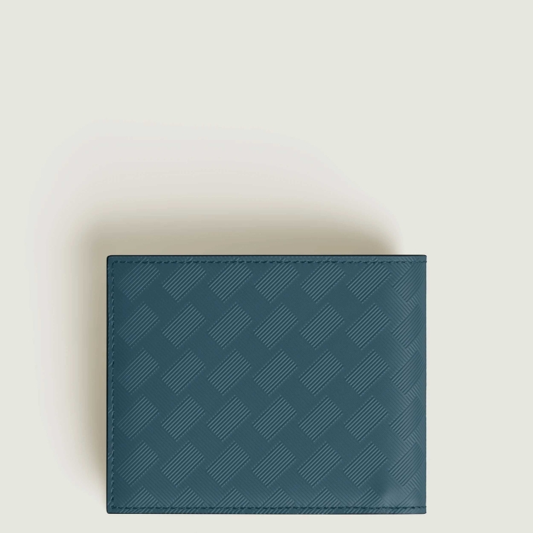 Extreme 3.0 wallet 6cc Avio Blue Montblanc - 10