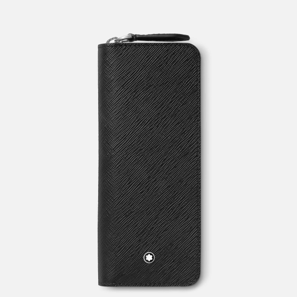 Sartorial 2-pen pouch zip Black Montblanc - 1