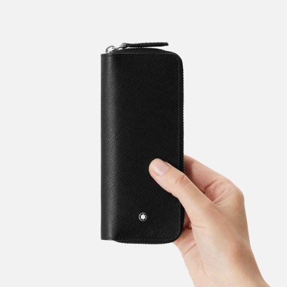 Sartorial 2-pen pouch zip Black Montblanc - 3