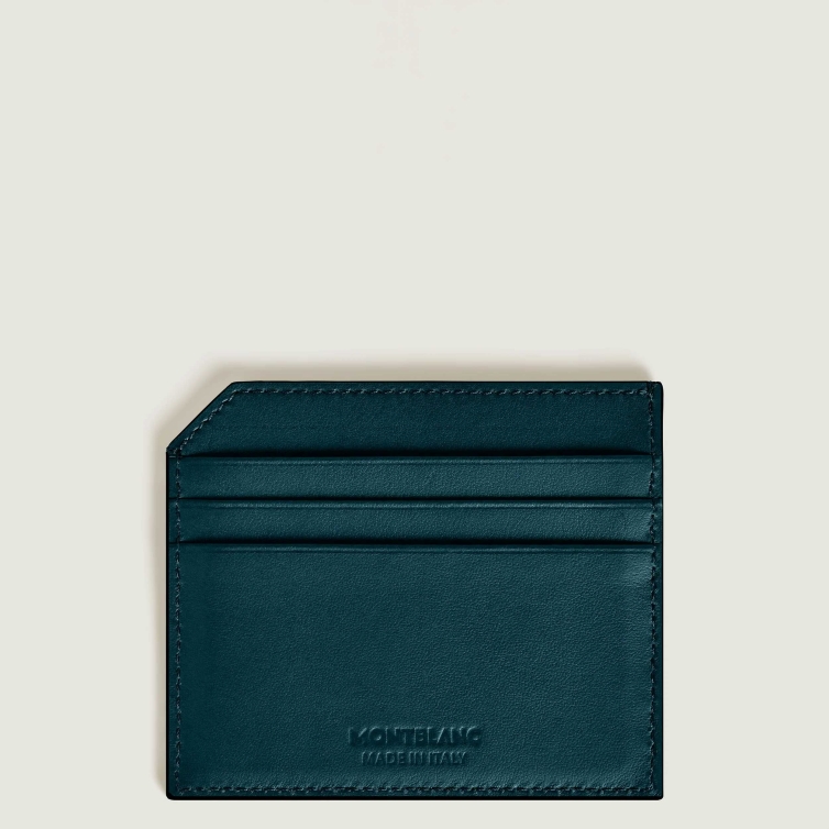 Soft Card Holder 6cc Dark Pool Montblanc - 1