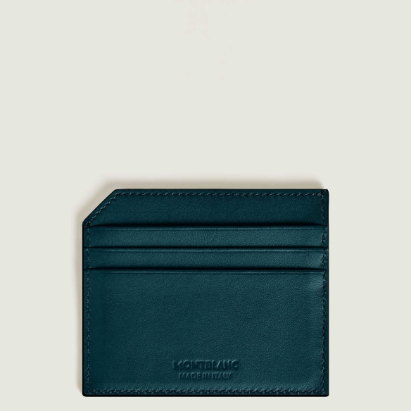 Soft Card Holder 6cc Dark Pool Montblanc - 1
