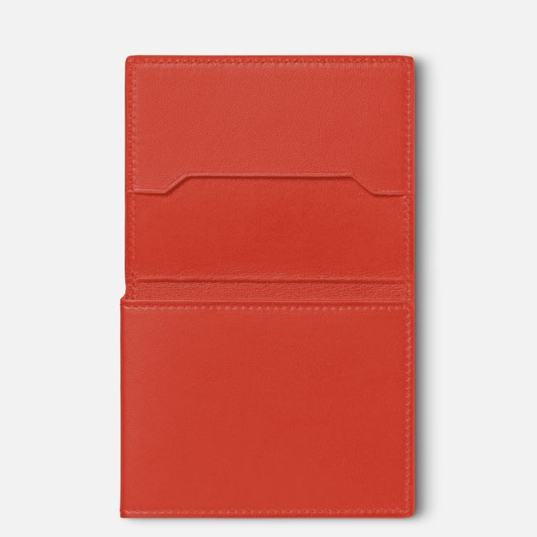 Soft trio card holder 4cc Coral Montblanc - 4