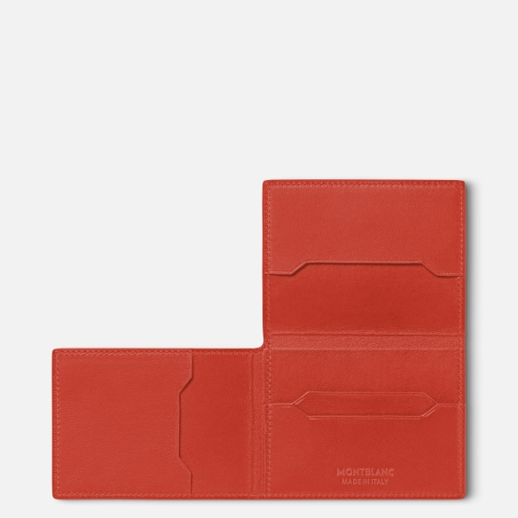 Soft trio card holder 4cc Coral Montblanc - 5