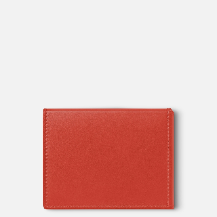 Soft trio card holder 4cc Coral Montblanc - 3
