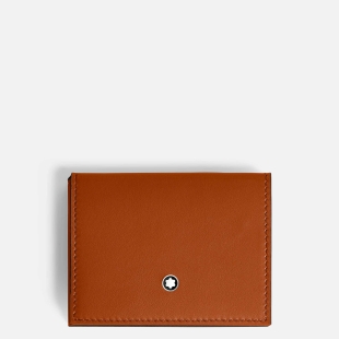 Soft Trio Card Holder 4cc Rust Montblanc - 1