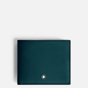 Soft Trio Thin Wallet 4cc Dark Pool Montblanc - 1
