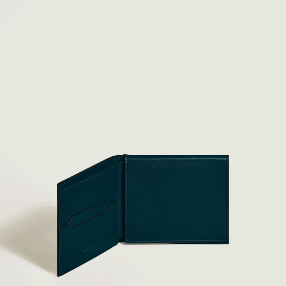 Soft Trio Thin Wallet 4cc Dark Pool Montblanc - 5