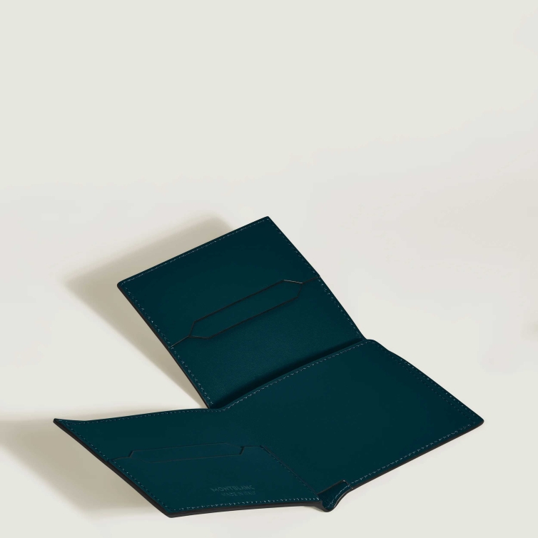 Soft Trio Thin Wallet 4cc Dark Pool Montblanc - 6