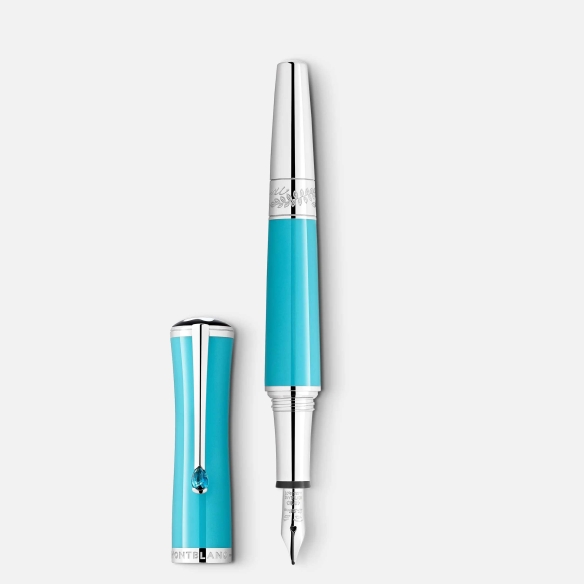 Montblanc Muses Maria Callas Special Edition Fountain Pen Turquoise Montblanc - 1