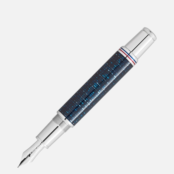 Great Characters Homage to The Great Gatsby Special Edition Fountain Pen Blue Montblanc - 4